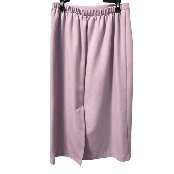 Pride & Joy Two Piece Formal Blazer Skirt Set Sz 18PT Lavender Outfit Set - Picture 11 of 12